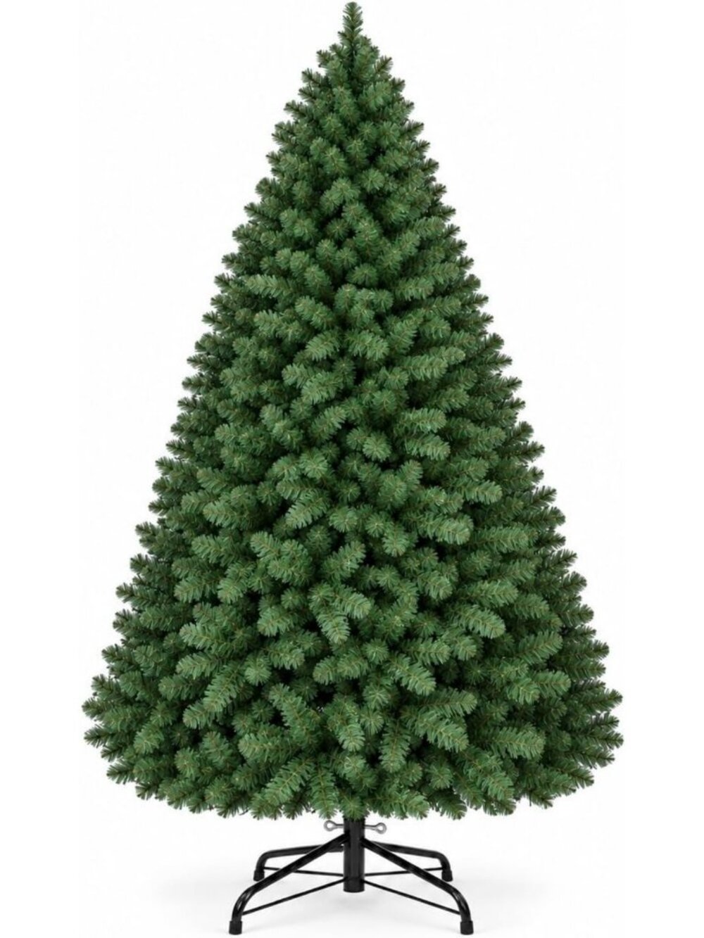 7.5ft Realistic Full Unlit Artificial Christmas Tree - Festive Holiday Décor